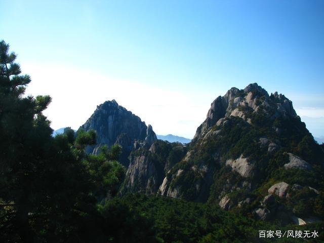黄山旅游图集 路线:南大门云谷寺-白鹅岭-光明顶日出