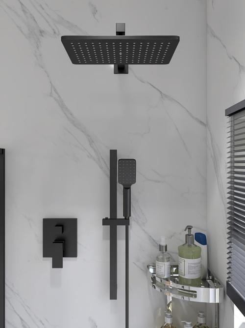 提升浴室颜值——暗装入墙花洒原来这么好看