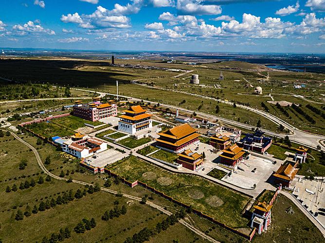 内蒙古呼伦贝尔海拉尔达尔吉林寺