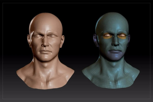 新闻 高质量写实人脸制作及实时渲染图文教程 一,基础模型搭建,面部高