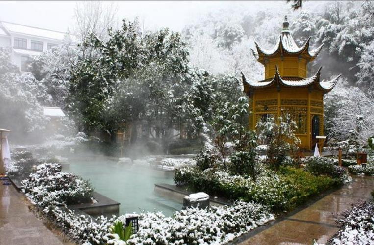 黄山四绝之温泉