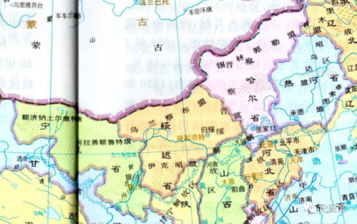 内蒙古自治区的区界,为何变化这么大?