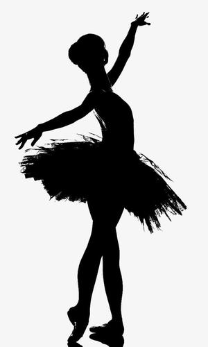 关键词 : 人物剪影,运动,跳舞,女
