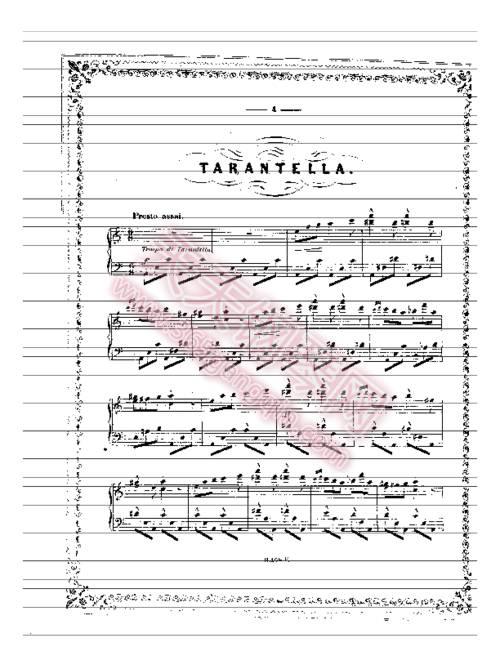 tausigintroductionandtarantellaop2下载