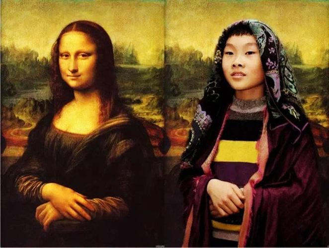 蒙娜丽莎cos秀(男生版)