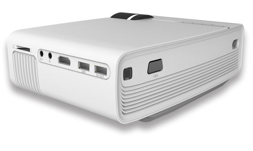 新品 迷你led投影仪yg400 led projector 80l流明1080p