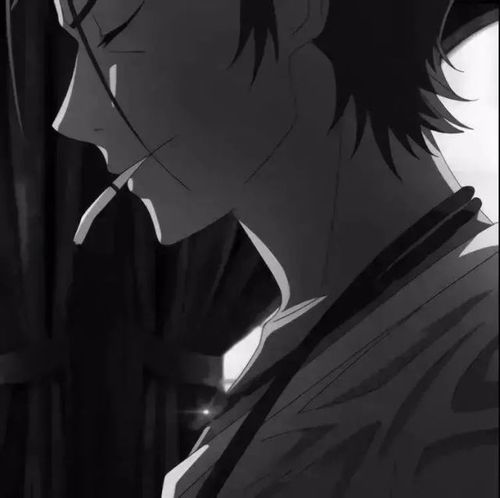 懂事的人连崩溃都会选好时间|动漫男头|黑白伤感