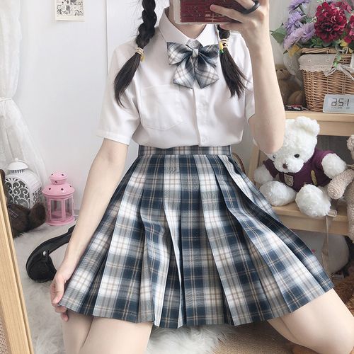 原创学生心脏地震现货半身圣洁百褶裙