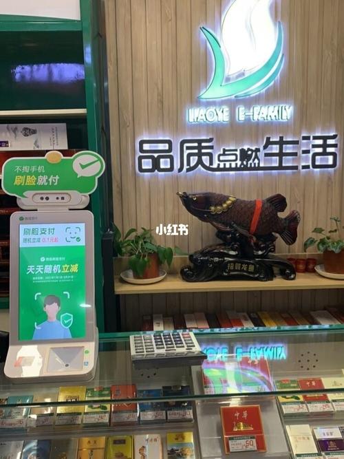钱客多微信刷脸支付铺装案例_辽叶e家便利店_刷脸支付