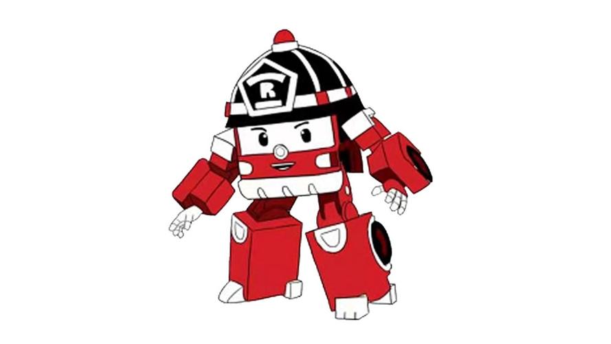 消防车罗伊怎么画