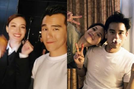 【图】舒淇冯德伦婚后合作引关注 网晒与彭于晏合照称