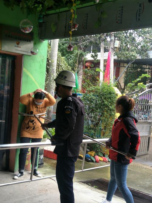 泾河新城永乐北流幼儿园防暴力演练