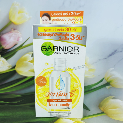 泰国卡尼尔美白精华液377亮白vc毛孔收缩女提亮去黄淡