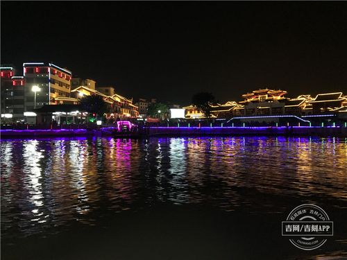 容县绣江夜景