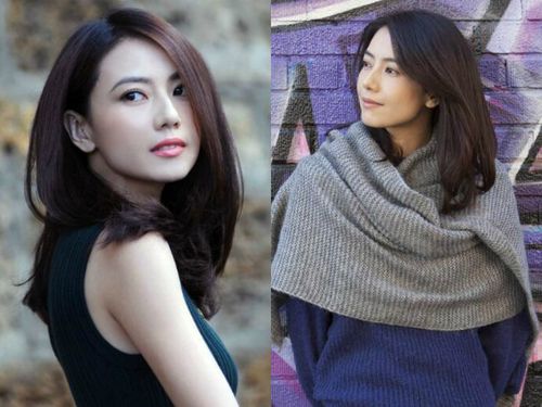 明星中长发发型图片五:高圆圆