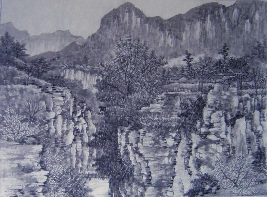 【崔晓东 山水画作品欣赏】之二