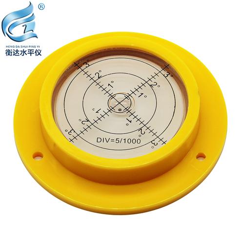 水平吊车水平仪塑料法兰气泡便携式水准工程机械水准