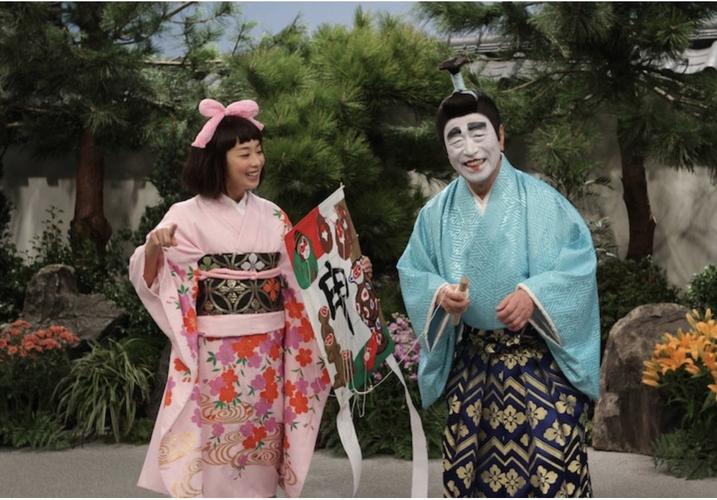 最喜爱他和优香同台共演的「志村けんの马鹿殿様」(图片来自网络)