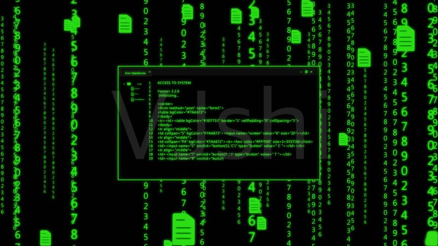 黑客攻击密码破译_3840x2160_高清视频素材下载(编号