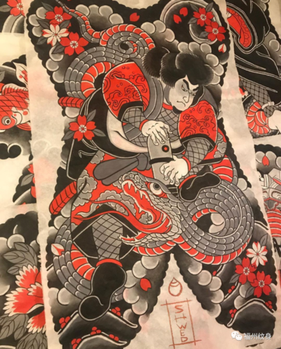 高清传统日式纹身图案(6)