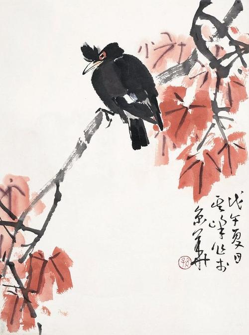 花鸟画孙其峰的小写意承前启后