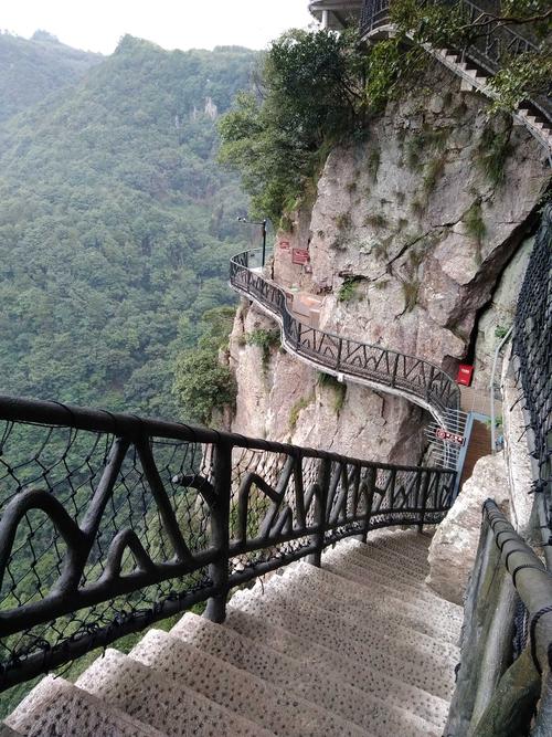 玻璃栈道,徐凫岩,网红,浙江省,宁波,浙江,玻璃天桥,景点