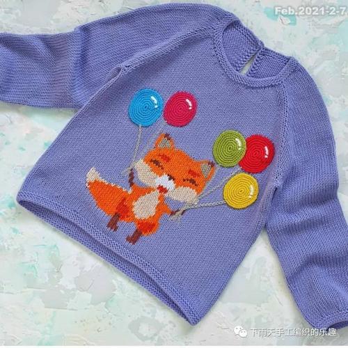 【像素图】可可爱爱的小朋友提花毛衣图案!小动物十字
