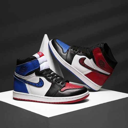 版五欧文5星空之眼aj1毒液7鸳鸯4限量版简版笑脸11詹姆斯 aj红蓝鸳鸯