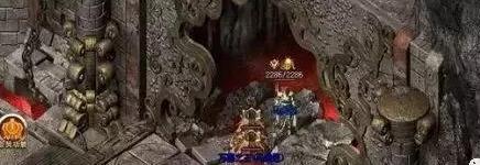 热血传奇手游原本应该恐怖的火龙洞穴现在竟然如此干净