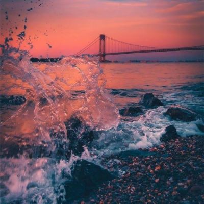 景色微信头像 落花随流水