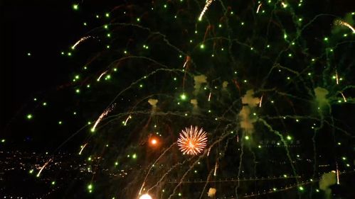 五一丽江国际烟花节实录