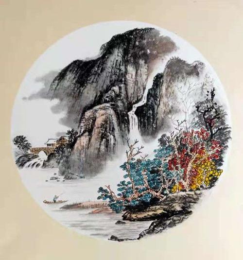 著名写意花鸟画家刘汉斌作品欣赏及润格