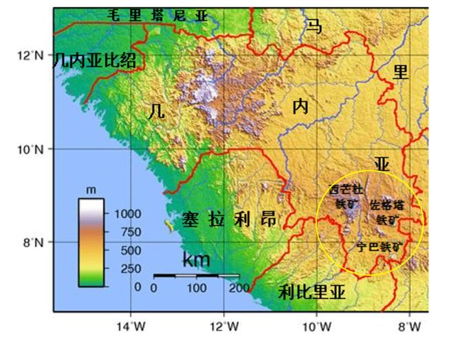 利比里亚的铁矿石储量为40亿~65亿吨(含铁量30%~67%),是非洲第二大