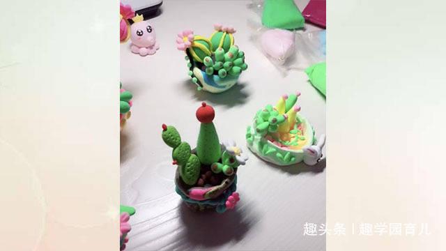 妈妈晒女儿捏的橡皮泥,网友:有才的都是别人家的孩子!