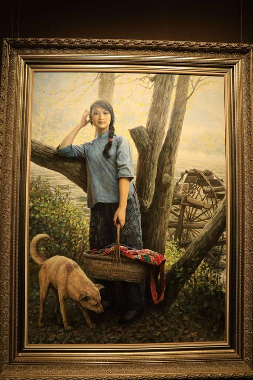 李自健美术馆画展