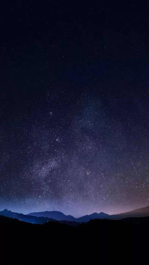 44张iphone星空壁纸,就两个字"好看"!