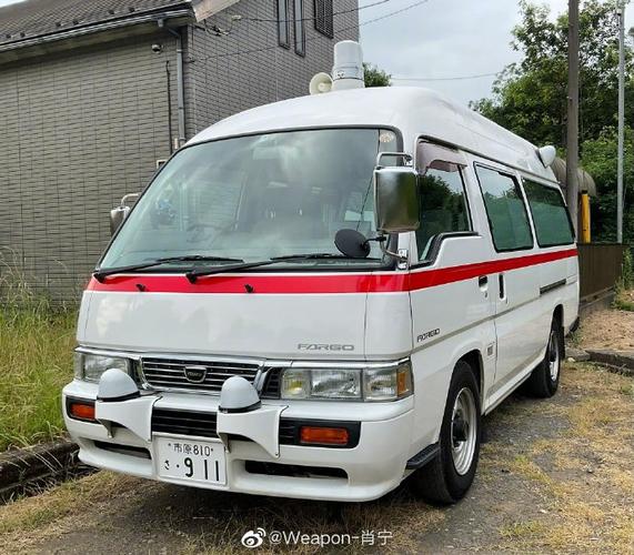 日推#日本模友自购的救护车,并不隶属公共部门,也从未用来运输病人