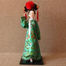 清宫绢人 清朝宫女格格 北京特色礼品民间工艺品中国风涉外小礼物