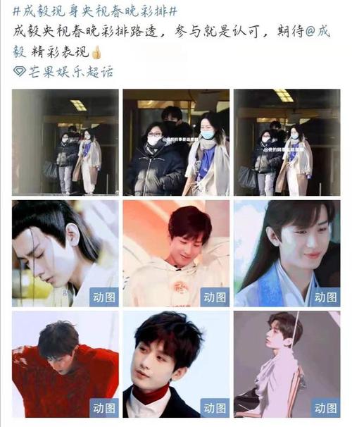 成毅参与春晚彩排正能量偶像被认可粉丝期待表现