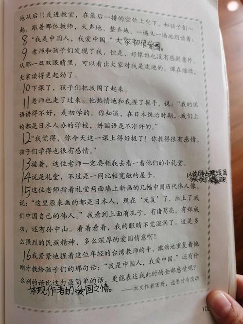 22号林希妍阅读,批注《难忘的一课》