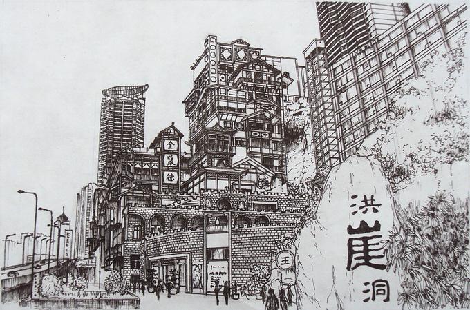 重庆之夜玩转洪崖洞:探寻《千与千寻》的不思议之城