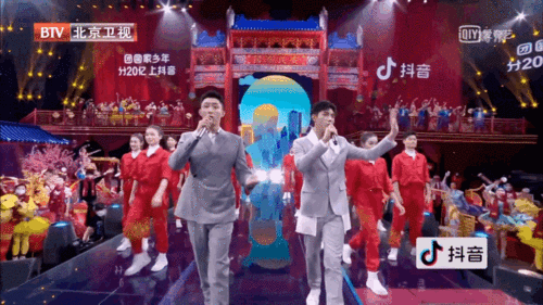 2021北京卫视春晚led舞台新媒体视觉设计