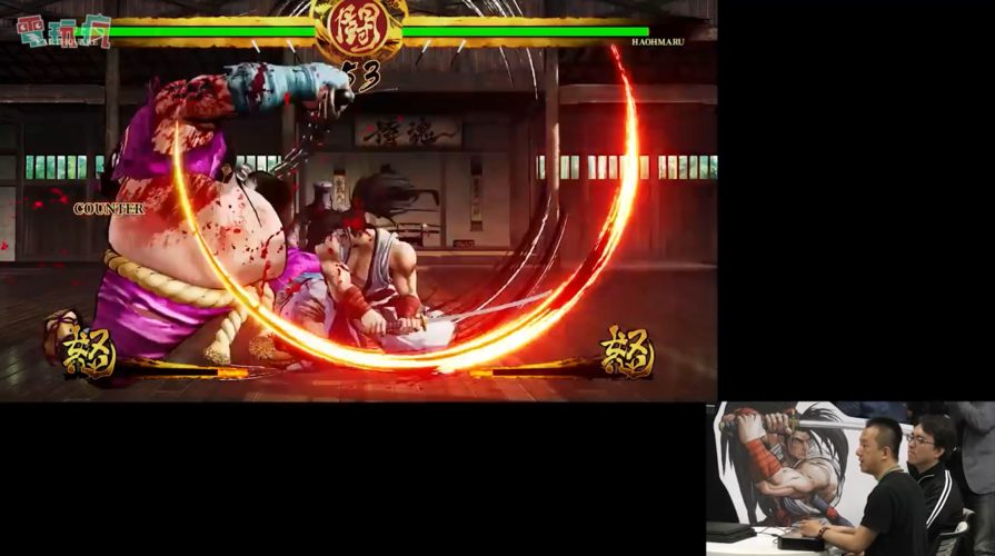 出血量巨大 《侍魂:晓》制作人黑木信幸vs格斗游戏选手et