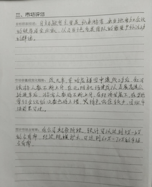 19黄老师syb创业计划书-特色农庄第二版)