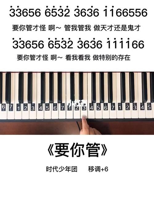 《要你管》简谱教程_简谱_教程_钢琴_钢琴简谱_娱乐