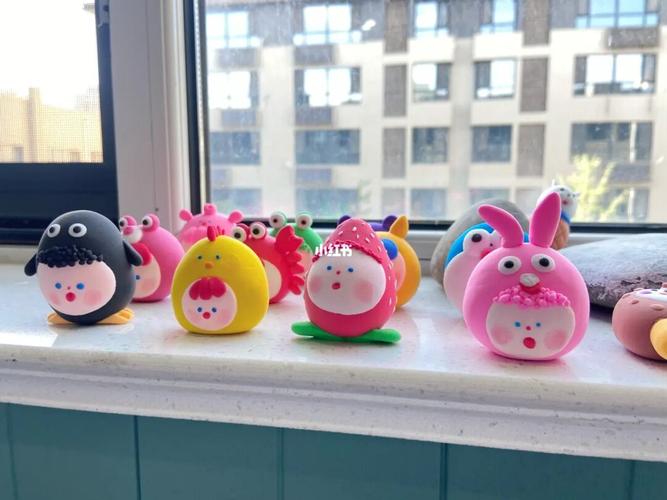 超轻纸粘土小动物