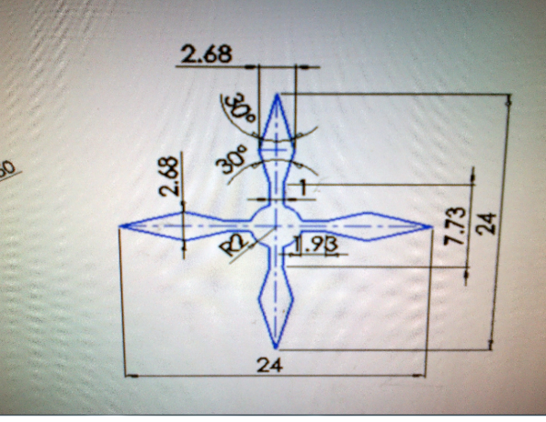 电火花线切割蝴蝶程序