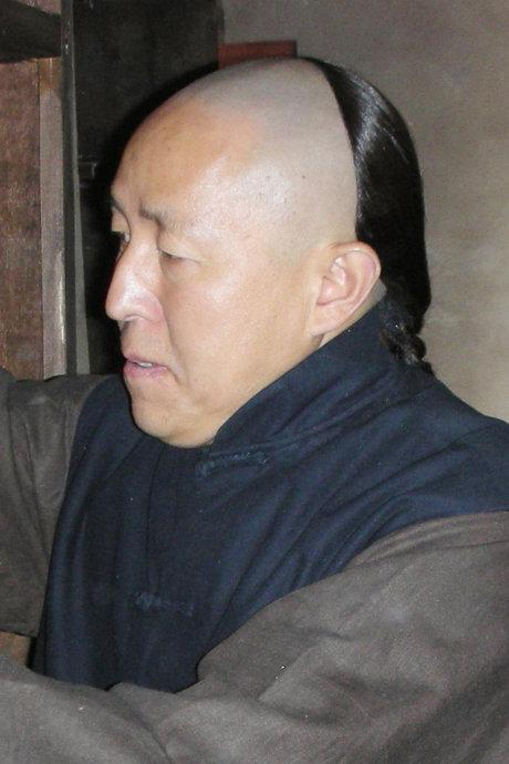 奇特再现的演员照片----光头形象系列