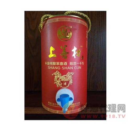 上水村上善村一桶醉天下42°酒