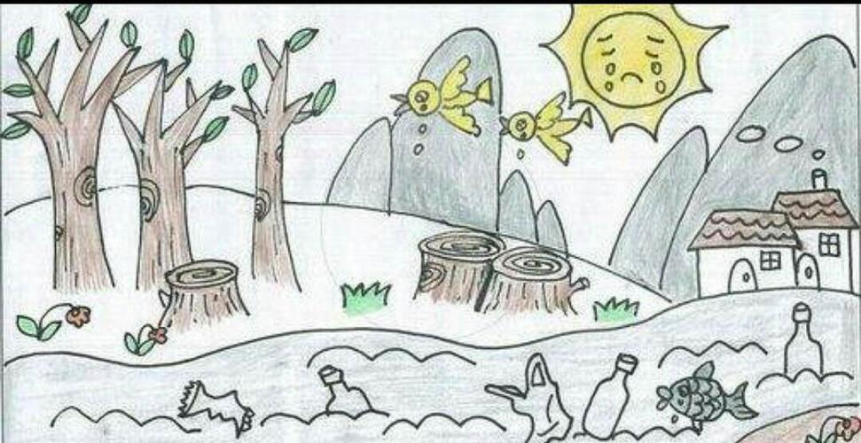 孩子们生动的语言,表达对美好环境的畅想,提升大家环保意识.